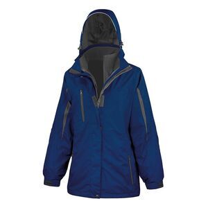 Result Womens/Ladies Journey 3 in 1 Jacket / Navy/Black